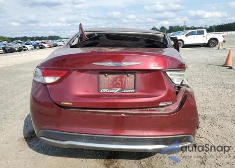 2015 Chrysler 200 Limited z USA, uszkodzony, nr VIN 1C3CCCAB3FN576736